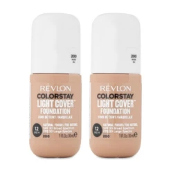 Revlon ColorStay Light Cover Foundation 30mL 2-Pack - 200 Nude