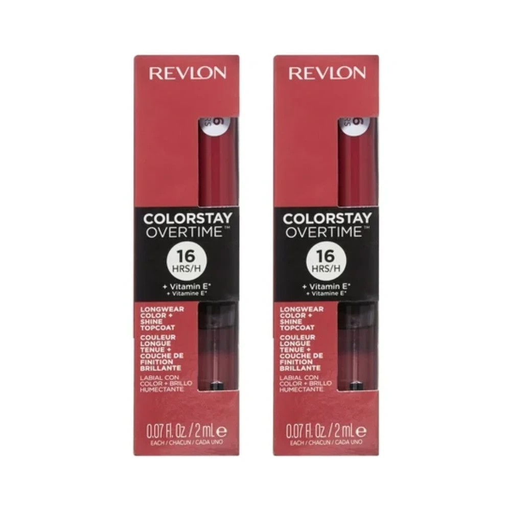 Revlon Colorstay Overtime Lipcolor 2-Pack - 005 Infinite Raspberry 3 Revlon Colorstay Overtime Lipcolor 2-Pack - 005 Infinite Raspberry