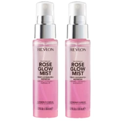 Revlon PhotoReady Rose Glow Mist Prep+Hydrate+Refresh - 2 x 36mL Bundle