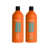 Matrix Total Results Mega Sleek Shea Butter Shampoo & Conditioner 1 Litre Duo 1 Matrix Total Results Mega Sleek Shea Butter Shampoo & Conditioner 1 Litre Duo -On Trend Beauty OTB 1530.full