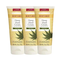 Burt's Bees Hemp Hand Cream 70g - 3 Pack Restoration Set