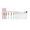 Casper & Lewis Rose Gold 16 Piece Brush Set In Pink Rectangle -On Trend Beauty OTB 1777.full