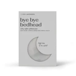 Lemon Lavender Bye Bye Bed Head Silky Satin Pillowcase - Lucent Cloud 8 Lemon Lavender Bye Bye Bed Head Silky Satin Pillowcase - Lucent Cloud -On Trend Beauty OTB 1805.alt 2