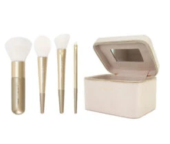 Nude By Nature Great Escape Luxe Travel Case Brush Set 5 Nude By Nature Great Escape Luxe Travel Case Brush Set -On Trend Beauty OTB 1872.alt 1