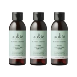 3 X Sukin Blemish Control Pore Perfecting Toner 125mL