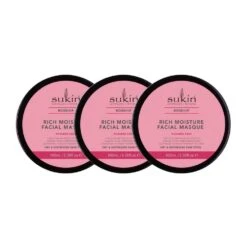 3 X Sukin Rosehip Rich Moisture Facial Masque 100mL