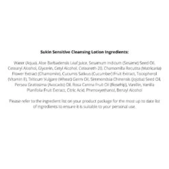 3 X Sukin Sensitive Cleansing Lotion 125mL -On Trend Beauty OTB 1949.alt 1