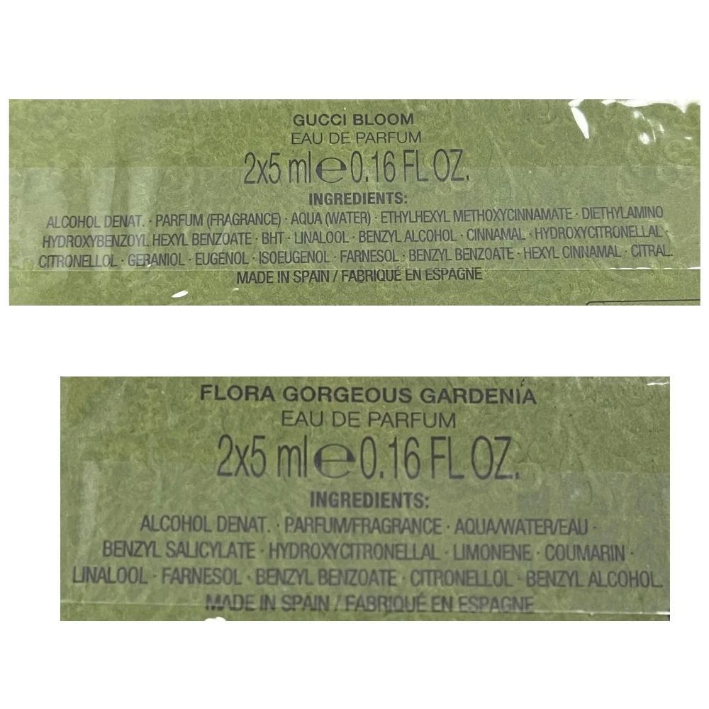 Gucci Bloom & Flora 4-Piece Mini Fragrance Gift Set 4 Gucci Bloom & Flora 4-Piece Mini Fragrance Gift Set - Image 2