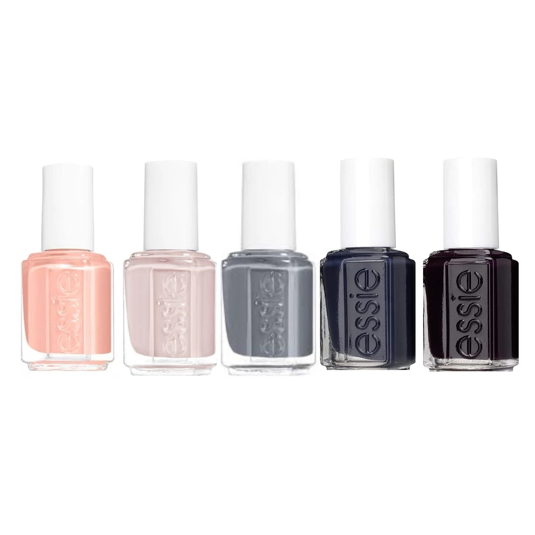 Essie All Year Round Nail Polish Set - 5-Piece Professional Collection 3 Essie All Year Round Nail Polish Set - 5-Piece Professional Collection