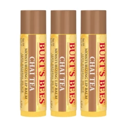 3 X Burt's Bees Chai Tea Lip Balm 4.25g