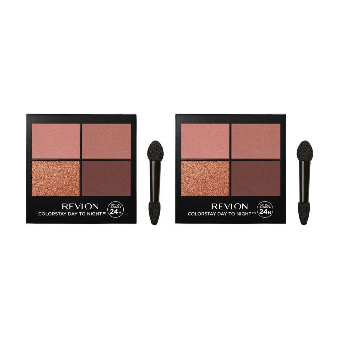 Revlon ColorStay Day to Night Eye Shadow Quad - 560 Stylish (2 Pack) 3 Revlon ColorStay Day to Night Eye Shadow Quad - 560 Stylish (2 Pack)
