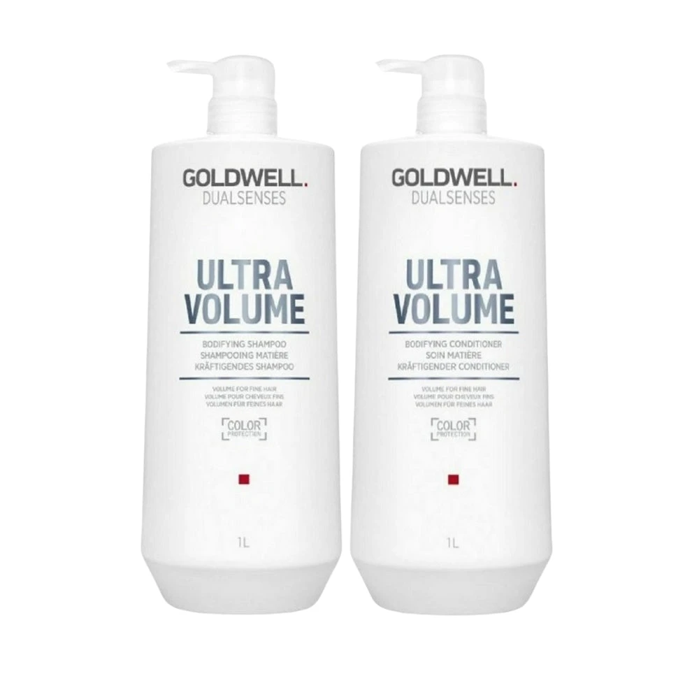 Goldwell Dualsenses Ultra Volume Bodifying Shampoo & Conditioner 1 Litre Duo 3 Goldwell Dualsenses Ultra Volume Bodifying Shampoo & Conditioner 1 Litre Duo