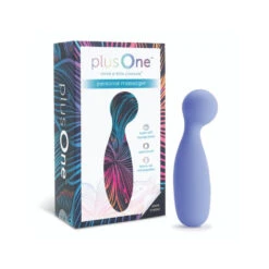 PlusOne Personal Massager with 10 Vibration Settings & Waterproof Design