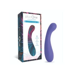 PlusOne G Spot Massager: Ergonomic Silicone Vibrator with 10 Settings