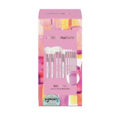 Nude By Nature Soulful 10 Piece Brush Set