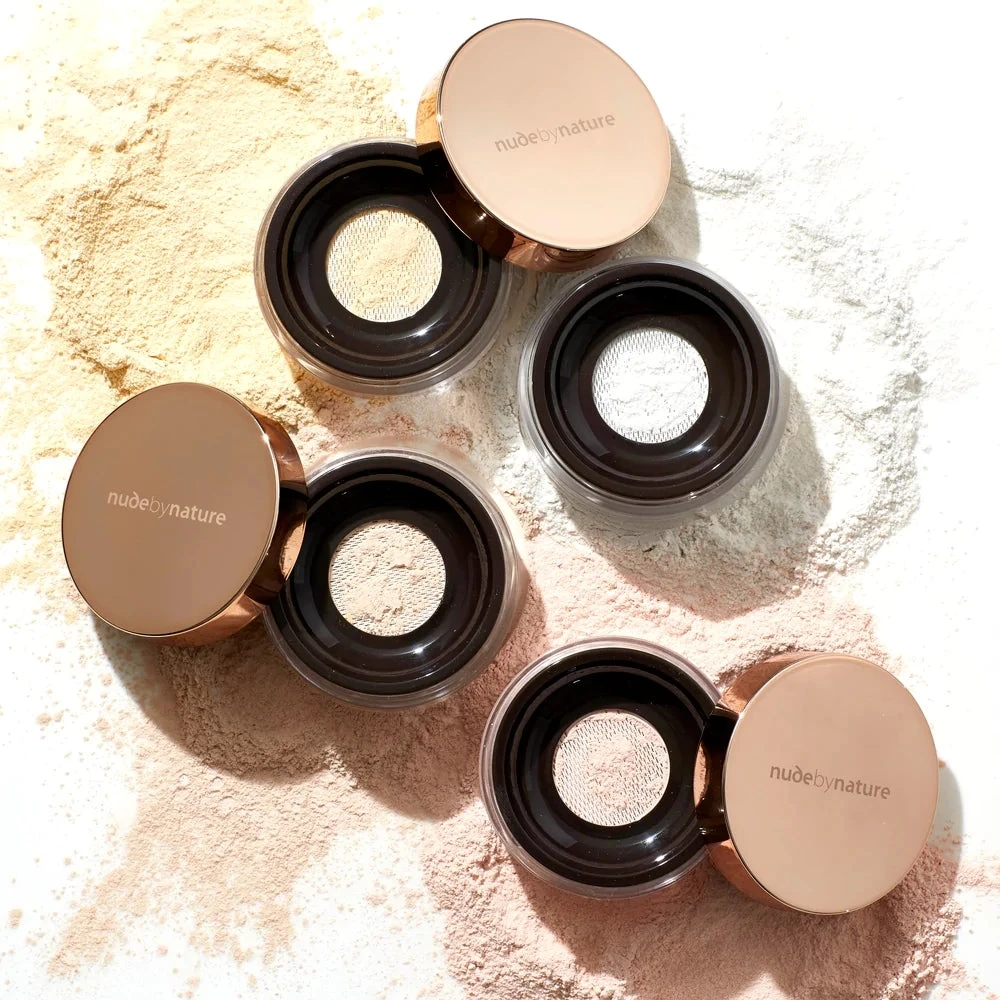 2 X Nude By Nature Translucent Loose Finishing Powder 10g - 03 Soft Rose 4 2 X Nude By Nature Translucent Loose Finishing Powder 10g - 03 Soft Rose - Image 2