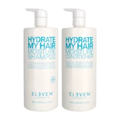 Eleven Australia Hydrate My Hair Moisture Shampoo & Conditioner 960mL Duo