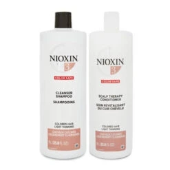 Nioxin System 3 Cleanser & Scalp Therapy Conditioner 1L Bundle