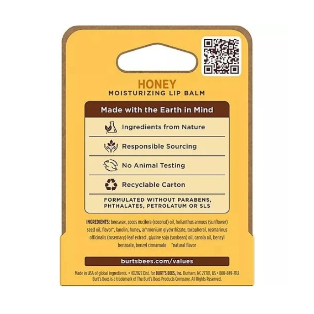 6 X Burt's Bees Honey Lip Balm 4.25g 4 6 X Burt's Bees Honey Lip Balm 4.25g - Image 3