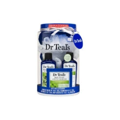Dr Teal's Eucalyptus & Spearmint Exfoliate & Renew 5-Piece Gift Set