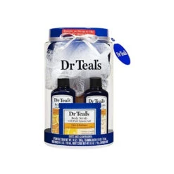 Dr Teal's Glow & Radiance Vitamin C & Citrus Essential Oils 5-Piece Gift Set