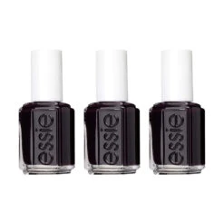 essie Nail Polish 48 Luxedo - Sophisticated Midnight Purple (3-Pack Bundle)