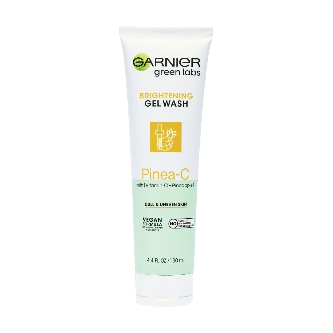6 X Garnier Green Labs Pinea-C Brightening Gel Wash 130mL 4 6 X Garnier Green Labs Pinea-C Brightening Gel Wash 130mL - Image 2