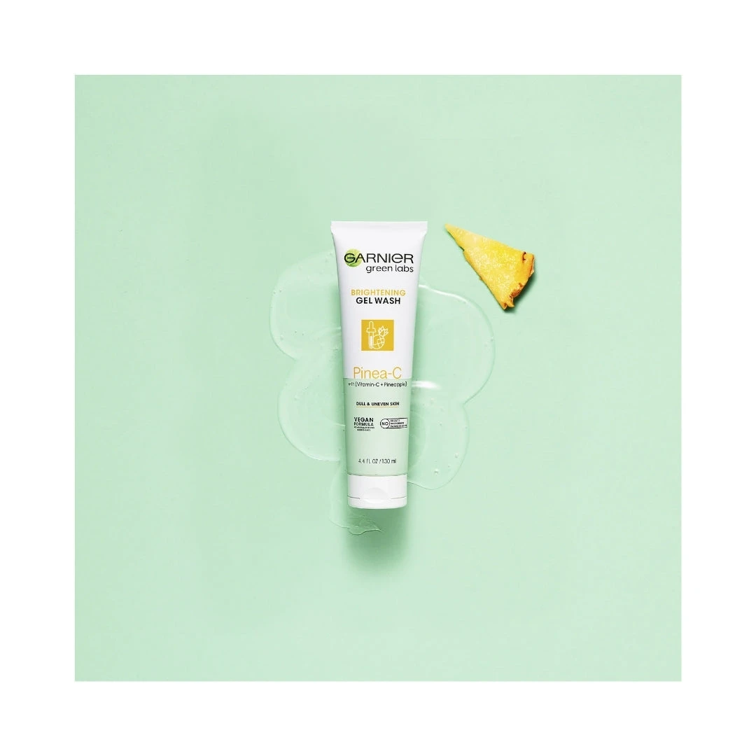 6 X Garnier Green Labs Pinea-C Brightening Gel Wash 130mL 5 6 X Garnier Green Labs Pinea-C Brightening Gel Wash 130mL - Image 3