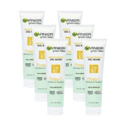 6 X Garnier Green Labs Pinea-C Brightening Gel Wash 130mL