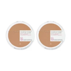 Maybelline SuperStay 16HR Full Coverage Powder Foundation - 48 Sun Beige (2 Pack)