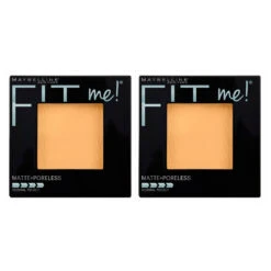 2 X Maybelline Fit Me Matte & Poreless Pressed Powder 8.5g - 230 Natural Buff