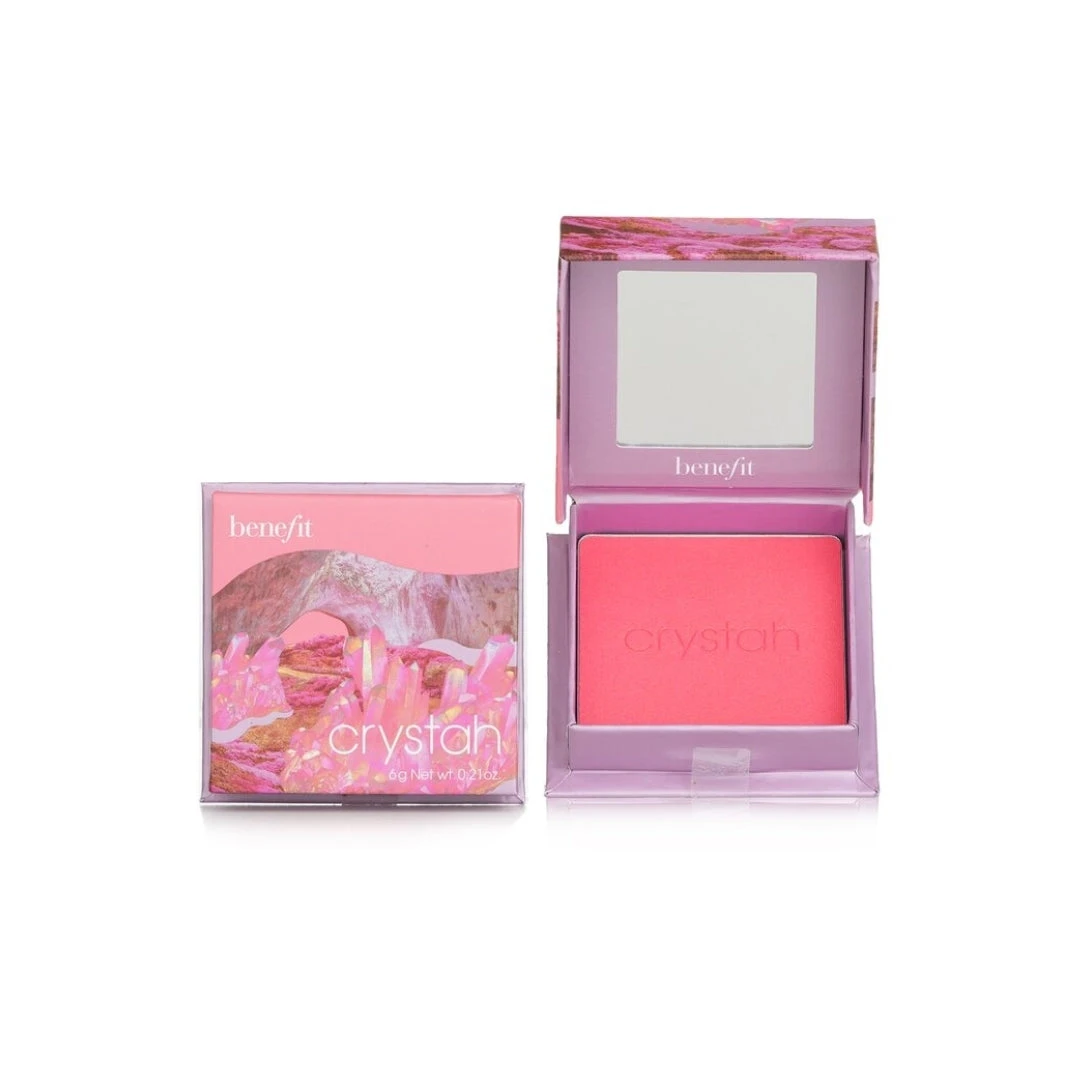 Benefit Crystah Strawberry Pink Blush 6g 3 Benefit Crystah Strawberry Pink Blush 6g