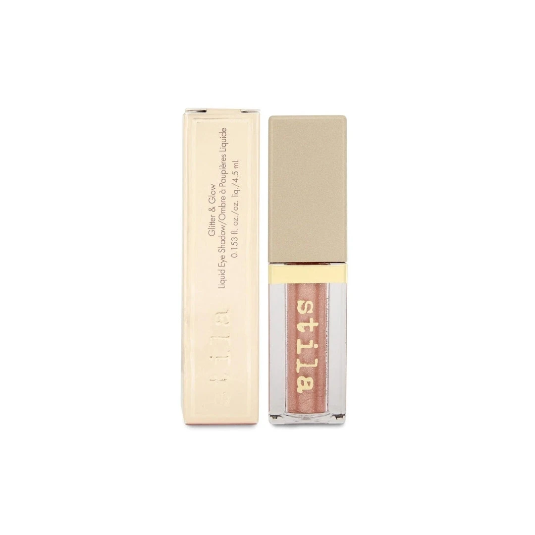 Stila Glitter & Glow Liquid Eye Shadow 4.5mL - Rose Gold Retro 3 Stila Glitter & Glow Liquid Eye Shadow 4.5mL - Rose Gold Retro