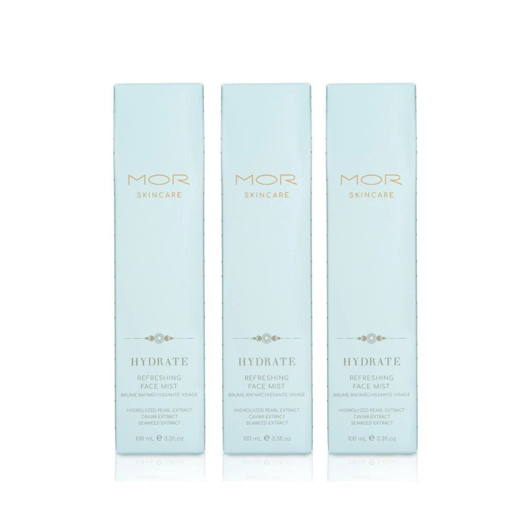 3 X MOR Skincare Hydrate Refreshing Face Mist 100mL 3 3 X MOR Skincare Hydrate Refreshing Face Mist 100mL