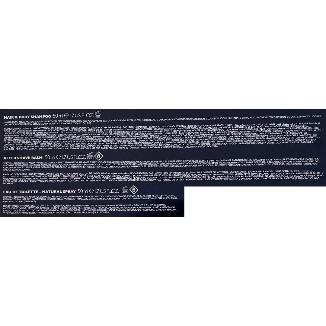 Versace Pour Homme 3 Piece Fragrance Gift Set 4 Versace Pour Homme 3 Piece Fragrance Gift Set - Image 2