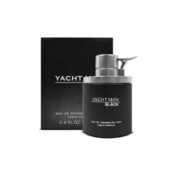 Yacht Man Black 100mL Eau De Toilette Fragrance Spray