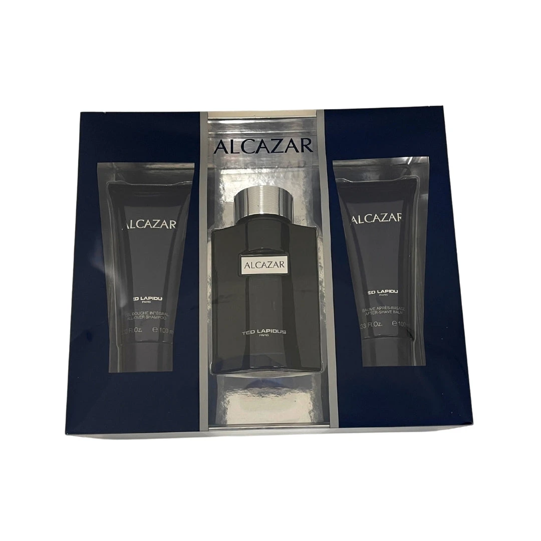 Ted Lapidus Alcazar 3 Piece Fragrance Gift Set 3 Ted Lapidus Alcazar 3 Piece Fragrance Gift Set