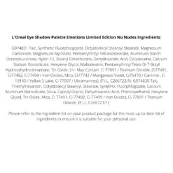 L’Oréal Paris L'Oreal Paris Nude Emotions Eyes & Cheeks Blushing Palette 15g -On Trend Beauty OTB 2895.alt 3