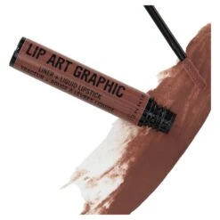 Rimmel London Lip Art Graphic 2 In 1 Liner And Liquid Lipstick 1.8mL - 760 Now Or Never -On Trend Beauty OTB 2919.alt 2