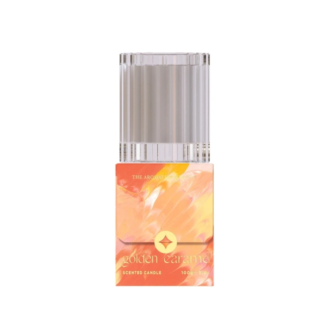 The Aromatherapy Co. Festive Favours Golden Caramel Candle 100g 3 The Aromatherapy Co. Festive Favours Golden Caramel Candle 100g