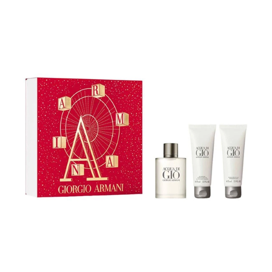 Giorgio Armani Acqua Di Gio 3 Piece Fragrance Gift Set 3 Giorgio Armani Acqua Di Gio 3 Piece Fragrance Gift Set