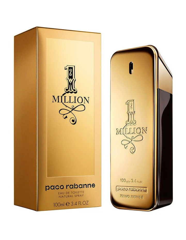 Paco Rabanne One Million Eau De Toilette 100mL Spray 3 Paco Rabanne One Million Eau De Toilette 100mL Spray