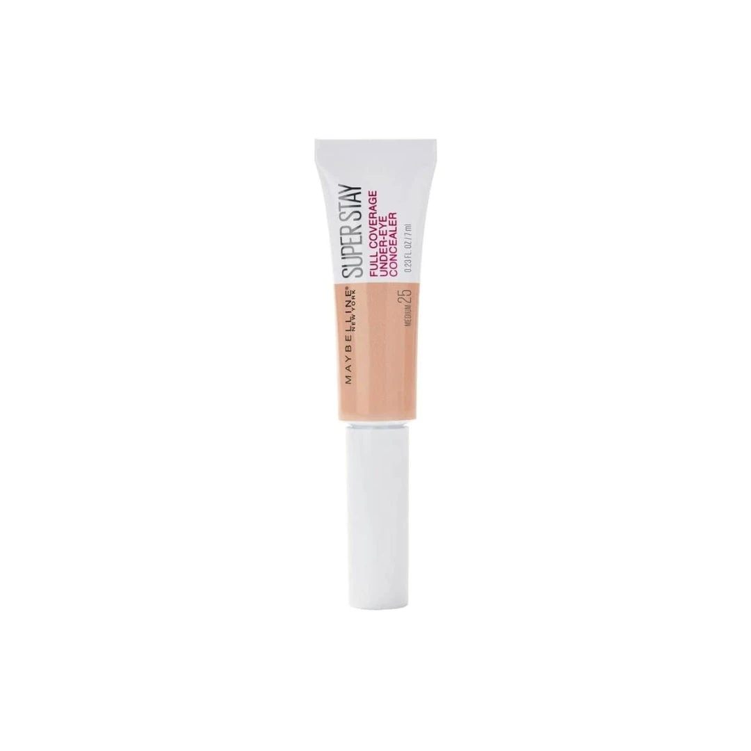 Maybelline SuperStay Full Coverage Under Eye Concealer 6mL - 25 Medium 3 Maybelline SuperStay Full Coverage Under Eye Concealer 6mL - 25 Medium