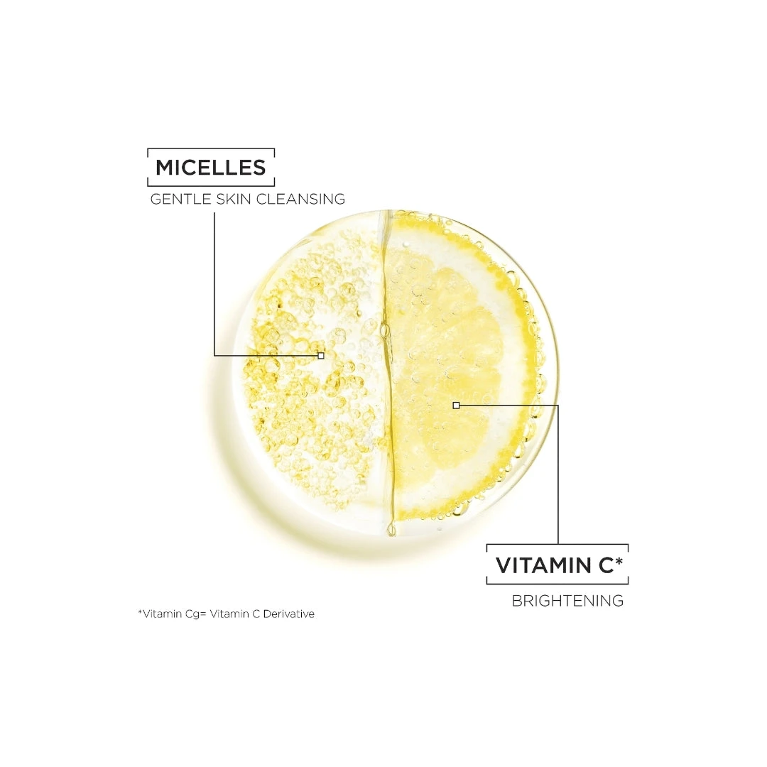 Garnier SkinActive Micellar Vitamin C Cleansing Water 400ml 4 Garnier SkinActive Micellar Vitamin C Cleansing Water 400ml - Image 2