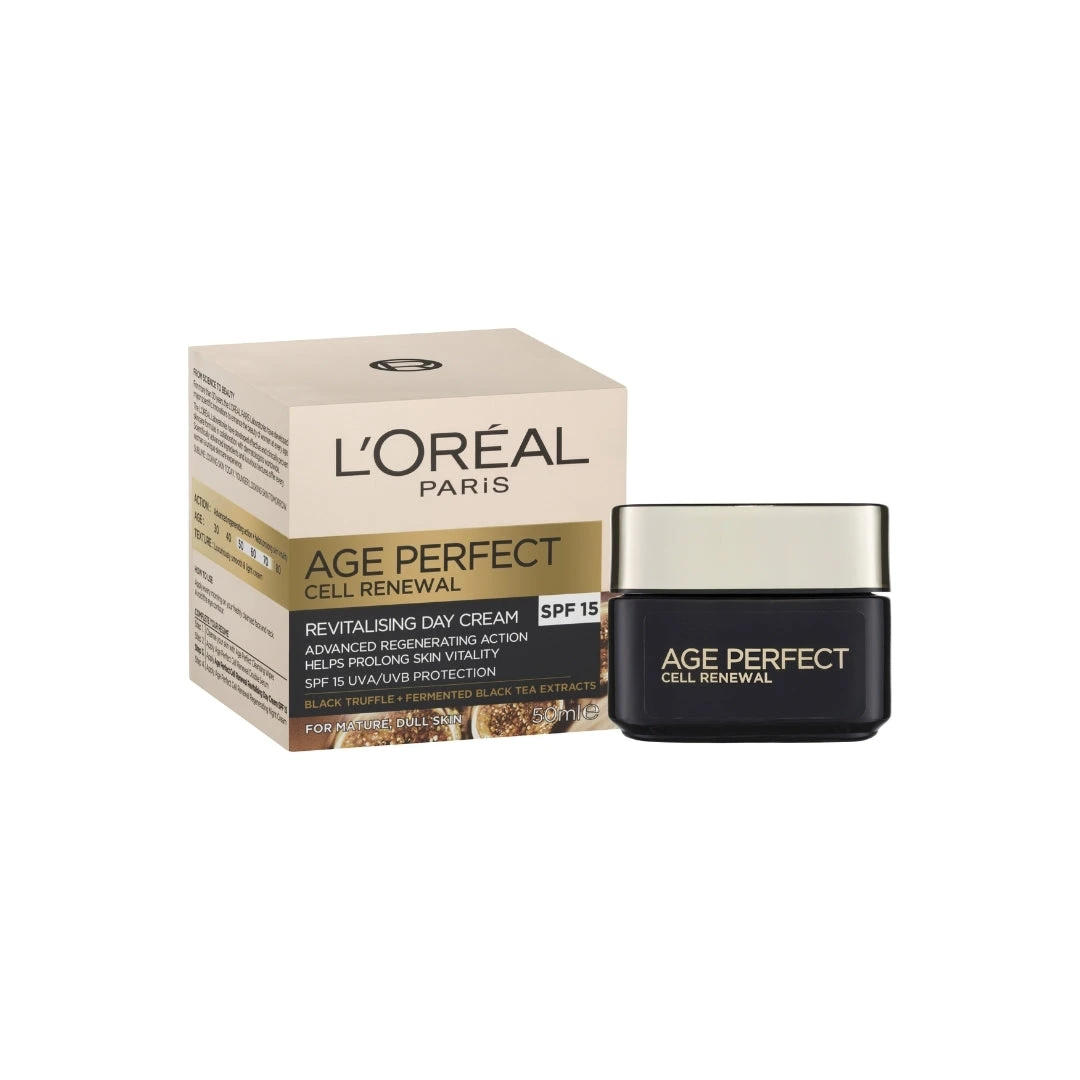 L’Oréal Paris L'Oreal Paris Age Perfect Cell Renewal Revitalizing Day Cream SPF15 50mL 3 L’Oréal Paris L'Oreal Paris Age Perfect Cell Renewal Revitalizing Day Cream SPF15 50mL