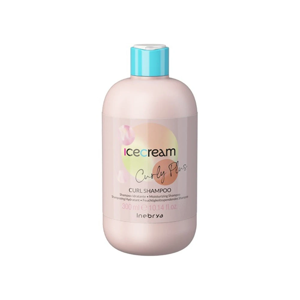 Inebrya Ice Cream Curly Plus Curl Shampoo 300mL 3 Inebrya Ice Cream Curly Plus Curl Shampoo 300mL