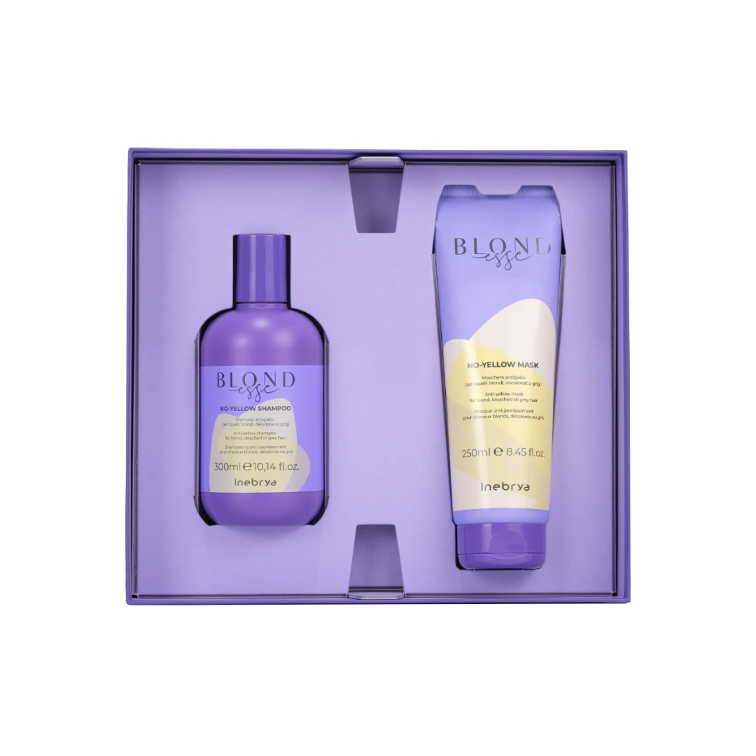 Inebrya Blondesse No-Yellow Shampoo And Mask Kit 4 Inebrya Blondesse No-Yellow Shampoo And Mask Kit - Image 2