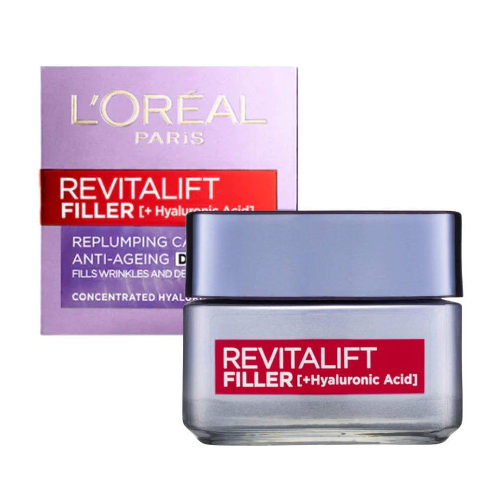 L’Oréal Paris L'Oreal Paris Revitalift Filler +Hyaluronic Acid Anti-Ageing Replumping Day Cream 50mL 3 L’Oréal Paris L'Oreal Paris Revitalift Filler +Hyaluronic Acid Anti-Ageing Replumping Day Cream 50mL