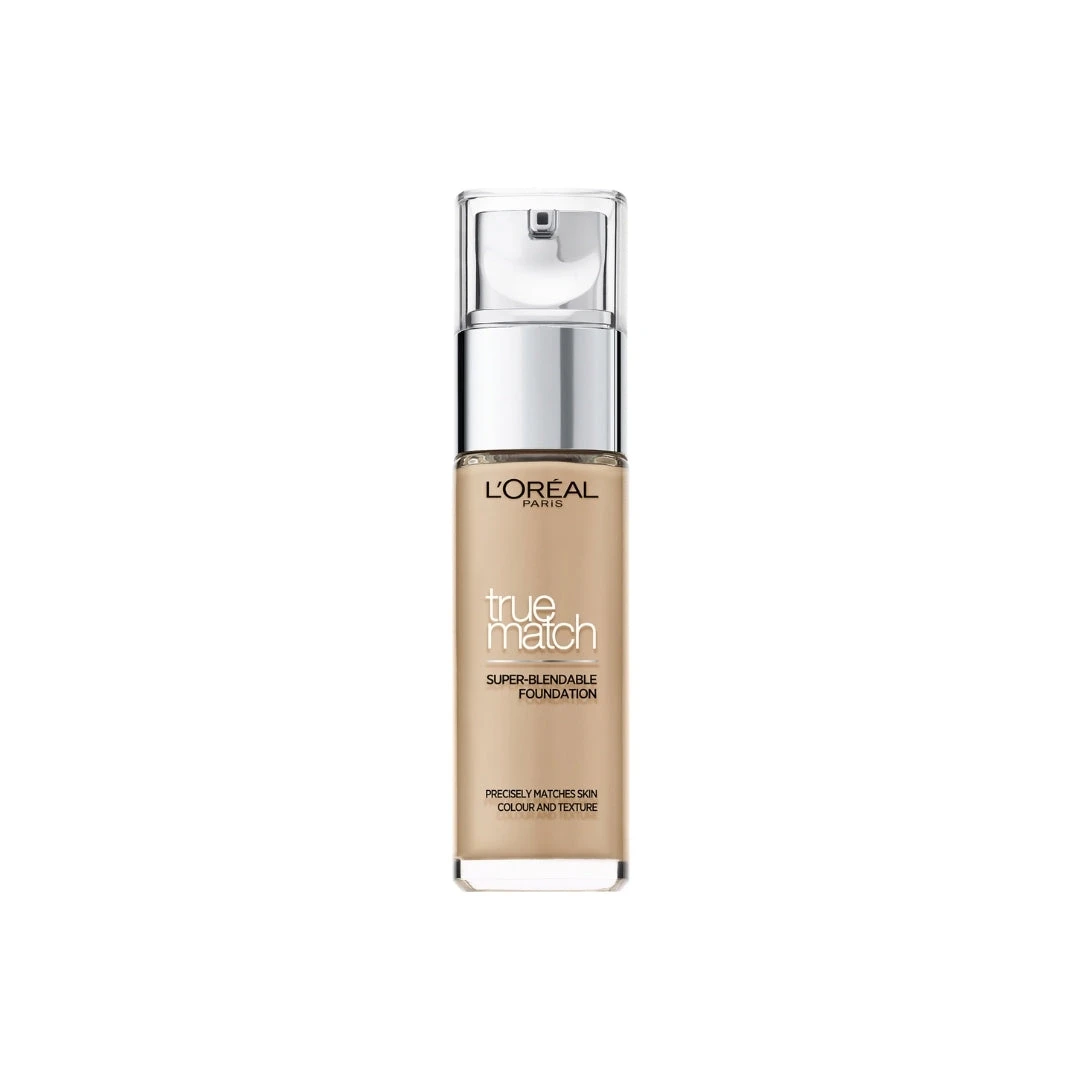 L’Oréal Paris L'Oreal Paris True Match Super Blendable Liquid Foundation 30mL - 3.N Creamy Beige 3 L’Oréal Paris L'Oreal Paris True Match Super Blendable Liquid Foundation 30mL - 3.N Creamy Beige