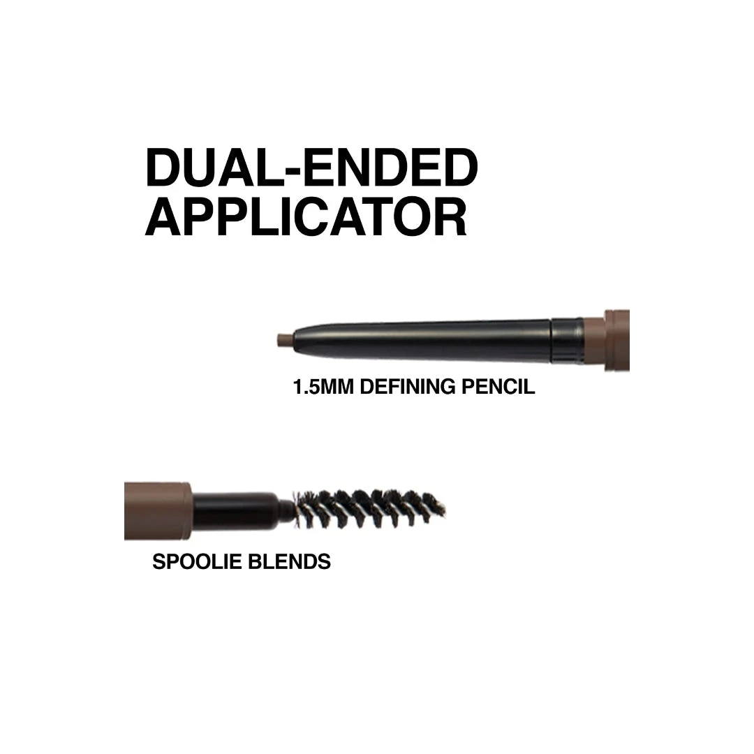 Maybelline Brow Ultra Slim Eyebrow Pencil 90mg - 257 Medium Brown 5 Maybelline Brow Ultra Slim Eyebrow Pencil 90mg - 257 Medium Brown - Image 3